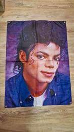 Oude Michael Jackson BAD Way you make me feel poster vlag, Ophalen of Verzenden, Zo goed als nieuw