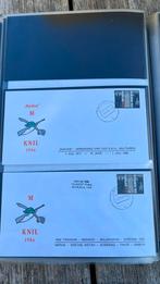 Verschillende veldpost enveloppe mbt herd. KNIL MWO BRONBEEK, Ophalen of Verzenden, Landmacht, Nederland, Embleem of Badge
