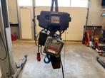 Donati 2000kg elektrische kettingtakel + elektrische loopkat, Ophalen, Gebruikt, Elektrisch
