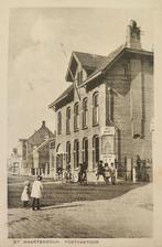St. Maartensdijk 1932 Postkantoor en mensen, Verzenden, 1920 tot 1940, Gelopen, Zeeland