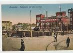 Amsterdam Kadijkplein met Zeemanshuis en tram, Verzenden, Voor 1920, Ongelopen, Noord-Holland