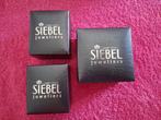 3 lege sieraden / ringen doosjes Siebel Juweliers 1,00 p.st., Ophalen of Verzenden, Zo goed als nieuw, Dame