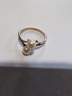 Vintage Gouden Parel Ring uit Londen 9ct - Ringmaat 17.6, Sieraden, Tassen en Uiterlijk, Ringen, Ophalen of Verzenden, Zo goed als nieuw