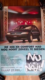 Originele Peugeot posters 60x84cm, Ophalen of Verzenden, Zo goed als nieuw, A1 t/m A3, Reclame