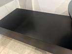 Zwarte salontafel bloktafel, Huis en Inrichting, Ophalen, Zo goed als nieuw, Eenpersoons, 90 cm
