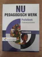 NU Pedagogisch Werk: Profielboek Onderwijsassistent, Ophalen of Verzenden, Zo goed als nieuw, MBO