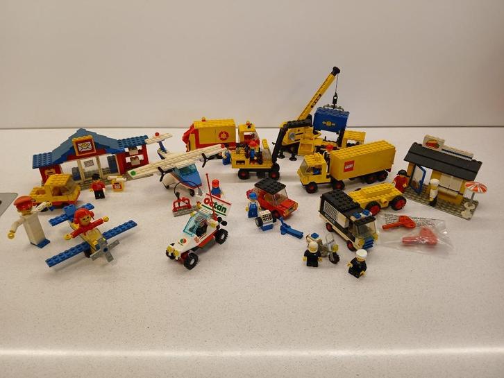 Lego City 4 (vintage lego met instructieboekje), Kinderen en Baby's, Speelgoed | Duplo en Lego, Gebruikt, Lego, Complete set, Ophalen of Verzenden