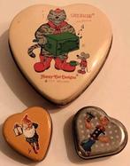 Drie Hartvormige Blikjes, Verzamelen, Blikken, Ophalen of Verzenden, Gebruikt, Overige