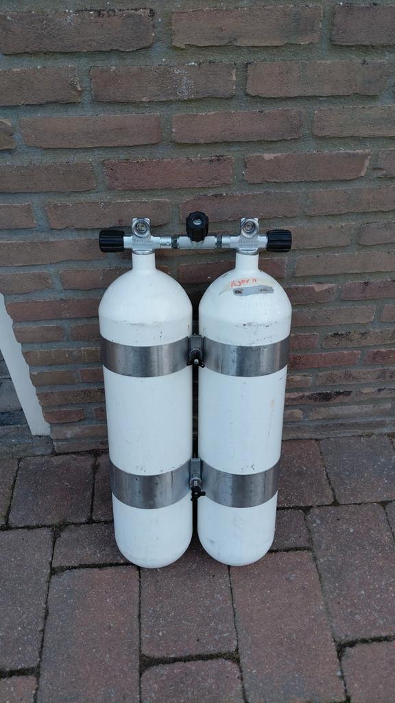 Dubbele 12l (Staal) /D12, Watersport en Boten, Duiken, Gebruikt, Duikfles, Ophalen