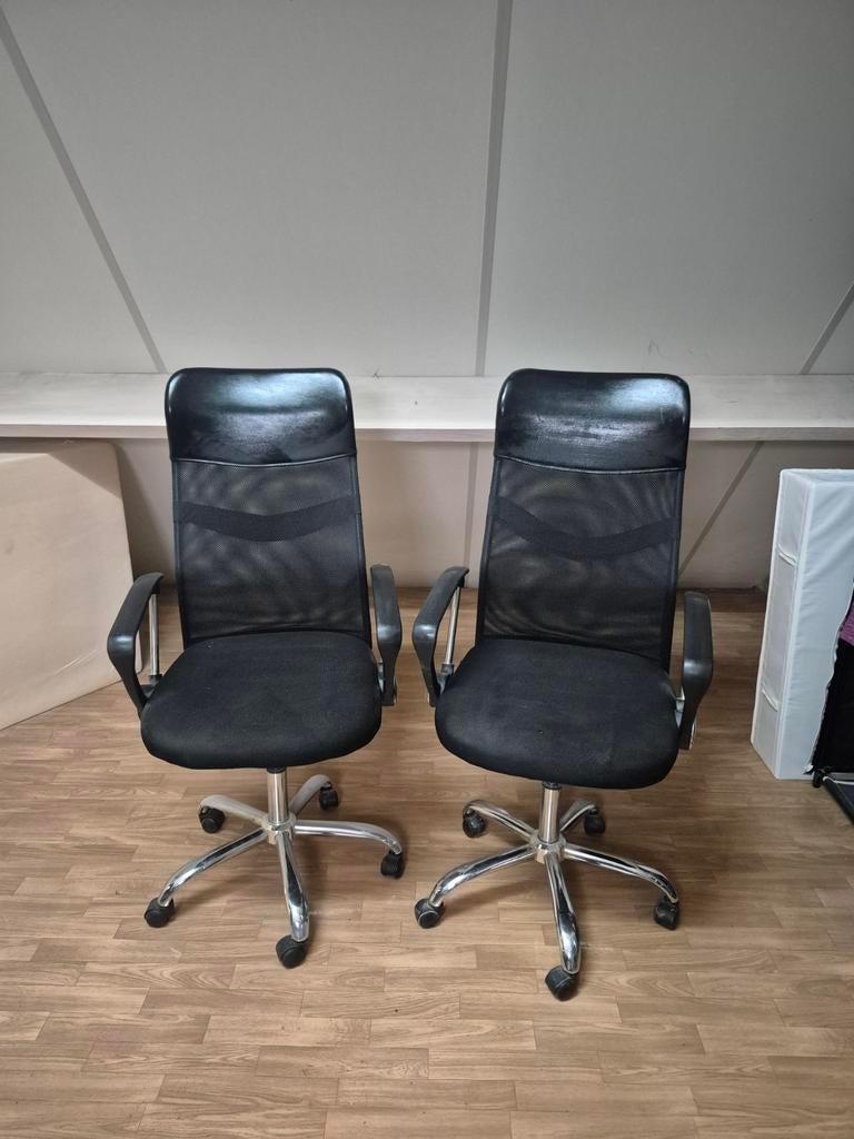 2 Bureaustoelen - Per Stuk Verkocht!, Ophalen