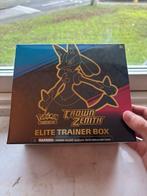 Crown zenit etb, Hobby en Vrije tijd, Verzamelkaartspellen | Pokémon, Ophalen of Verzenden, Nieuw, Boosterbox