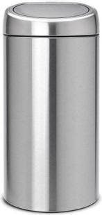 Brabantia Touch Bin Recycle 2 x 20l Matt Steel ffp nieuw, Nieuw, Rvs, 40 liter of meer, Ophalen of Verzenden