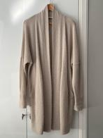 turnover wol alpaca mix lang binnen buiten vest | s, Verzenden, Maat 36 (S)