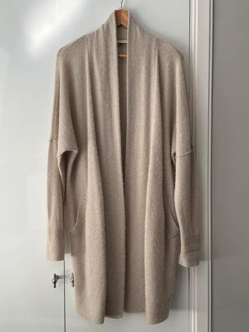 turnover wol alpaca mix lang binnen buiten vest | s beschikbaar voor biedingen