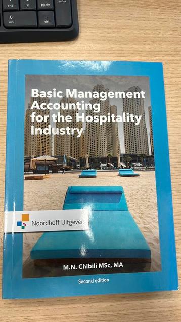 Basic management accounting for the hospitality industry beschikbaar voor biedingen