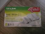 Wifiversterker TP-Link AV500 Powerline wifi versterker, Computers en Software, Netwerk switches, Ophalen of Verzenden, Zo goed als nieuw