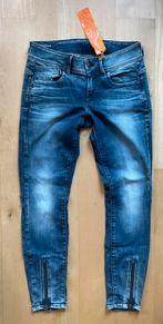 G Star Lynn Mid Skinny Zip Grip jeans spijkerbroek W31 L32, Ophalen of Verzenden, Zo goed als nieuw, Blauw, W30 - W32 (confectie 38/40)