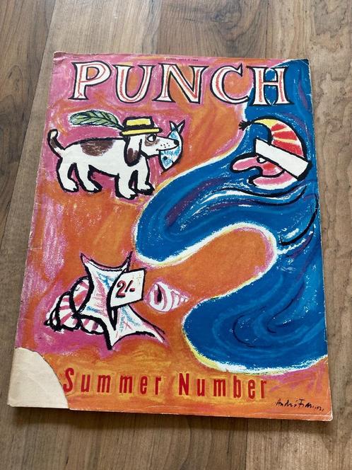 Punch zomer nr 6 july 1953., Verzamelen, Tijdschriften, Kranten en Knipsels, Tijdschrift, Buitenland, 1940 tot 1960, Ophalen