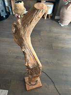 Prachtige grote boomstam lamp, Ophalen, Zo goed als nieuw