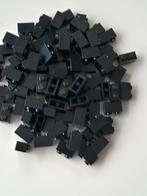 100 nieuwe lego stenen 1x2 zwart / black, Ophalen of Verzenden, Nieuw, Losse stenen, Lego