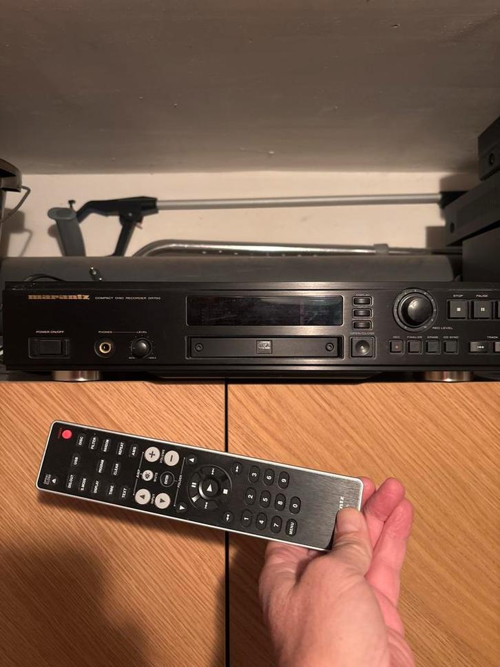 Marantz DR700 CD Recorder - Topstaat!, Audio, Tv en Foto, Cd-spelers, Gebruikt, Marantz, Ophalen of Verzenden