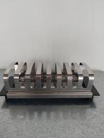 Vintage metalen toastrek, Overige materialen, Gebruikt, Overige typen, Ophalen of Verzenden