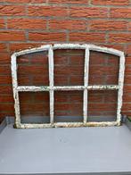 Oude gietijzeren stalraam, Doe-het-zelf en Verbouw, Glas en Ramen, Ophalen, Gebruikt, Minder dan 80 cm, Minder dan 80 cm