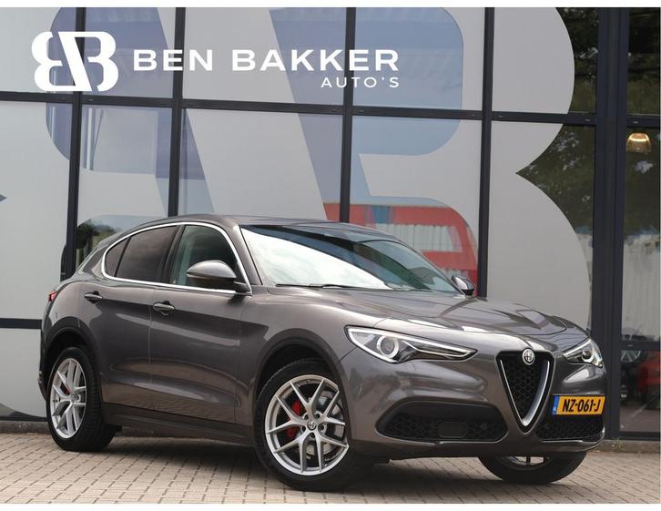 Alfa Romeo Stelvio 2.0 T AWD First Edition Q4 | Leder | Navi, Auto's, Alfa Romeo, Bedrijf, Te koop, Stelvio, 4x4, ABS, Achteruitrijcamera