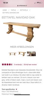 Rofra home klooster tafels te koop, Huis en Inrichting, Tafels | Eettafels, 200 cm of meer, Rechthoekig, Ophalen of Verzenden
