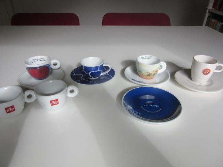 Illy /d'Ancap /Rosenthal/ Espresso Cups en Saucers*- nieuwst, Huis en Inrichting, Keuken | Servies, Zo goed als nieuw, Kop(pen) en/of Schotel(s)