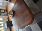 Antieke Henri Deux eikenhouten salontafel, Ophalen, Gebruikt, 100 tot 150 cm, 100 tot 150 cm