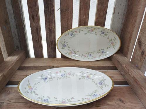 2 stuks Fürstenberg porseleinen ovale schaaltjes 39949, Huis en Inrichting, Keuken | Servies, Gebruikt, Schaal of Schalen, Overige stijlen