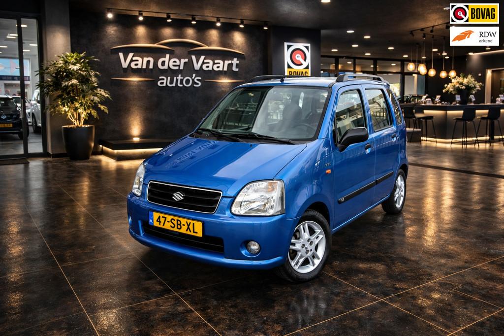 Suzuki Wagon R+ 1.3 FreeStyle AUTOMAAT AIRCO STUURBEKRACHTIG, Auto's, Suzuki, 94 pk, Bedrijf, Metallic lak, Euro 4
