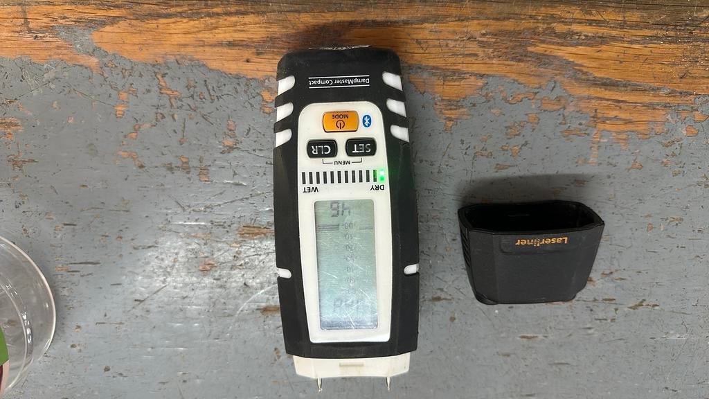 Laserliner DampMaster Compact Plus Vochtmeter, Doe-het-zelf en Verbouw, Ophalen, Gebruikt, Vocht of Vloeistof