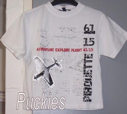 Maat 128 Wit Pirouette t-shirt NIEUW (6661) a, Kinderen en Baby's, Kinderkleding | Maat 128, Nieuw, Ophalen of Verzenden, Shirt of Longsleeve