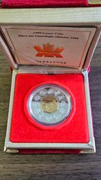 Zilveren munt canada 1999, Ophalen of Verzenden, Zilver