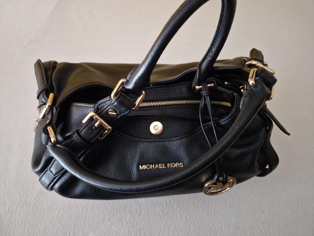 Michael Kors damestas, Ophalen of Verzenden, Zo goed als nieuw, Zwart, Handtas