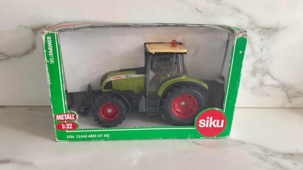Siku 3256 claas ares 617 ATZ, Ophalen, Zo goed als nieuw, Tractor of Landbouw, SIKU