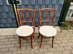 Bistrostoel Thonetstijl, Gebruikt, Twee, Bruin, Ophalen of Verzenden