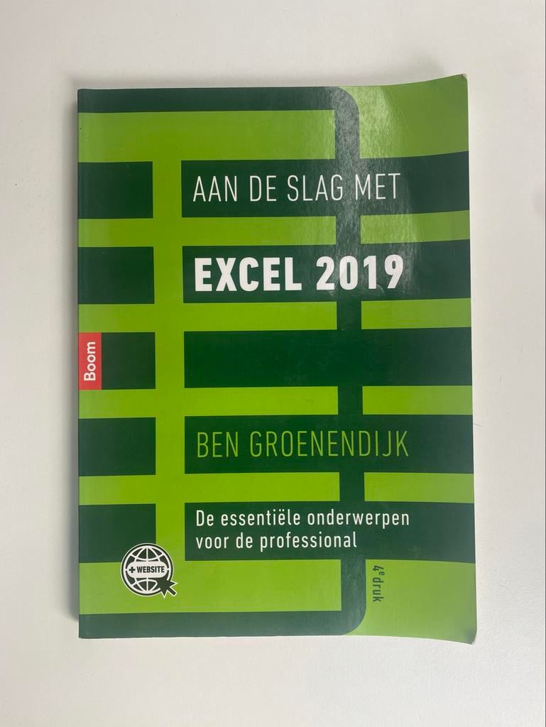 Aan de slag met Excel 2019, Boeken, Ophalen of Verzenden, Beta, Gelezen, HBO