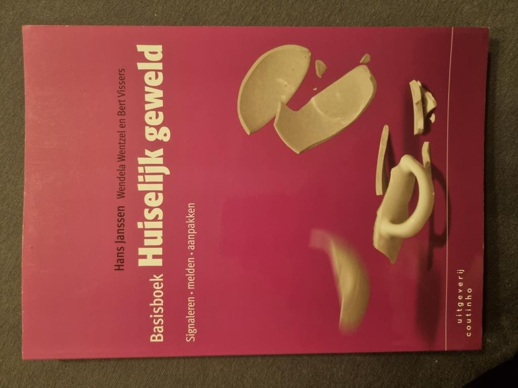 Basisboek Huiselijk Geweld - Hans Janssen, Boeken, Studieboeken en Cursussen, Zo goed als nieuw, HBO, Gamma, Ophalen of Verzenden