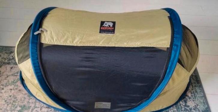 Kinderen slapen, Caravans en Kamperen, Tenten, tot en met 2, Gebruikt, Ophalen