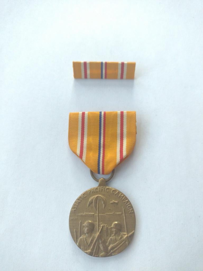 R USA medaille asiatic-pacific campaign medal met doosje, Verzamelen, Militaria | Algemeen, Ophalen of Verzenden, Landmacht, Amerika