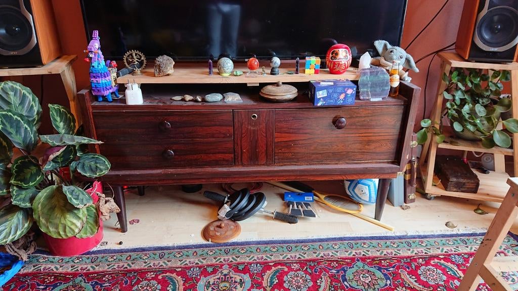 Vintage dressoir, Ophalen, Gebruikt, 25 tot 50 cm, 100 tot 150 cm