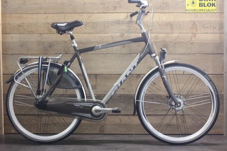 Giant Ultimo CS1 herenfiets 8v XL grijs met 3 mnd garantie, Fietsen en Brommers, Fietsen | Heren | Herenfietsen, Gebruikt