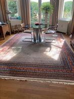 Authentiek Mir vloerkleed uit India - In goede staat, Ophalen, Gebruikt, 200 cm of meer, Grijs