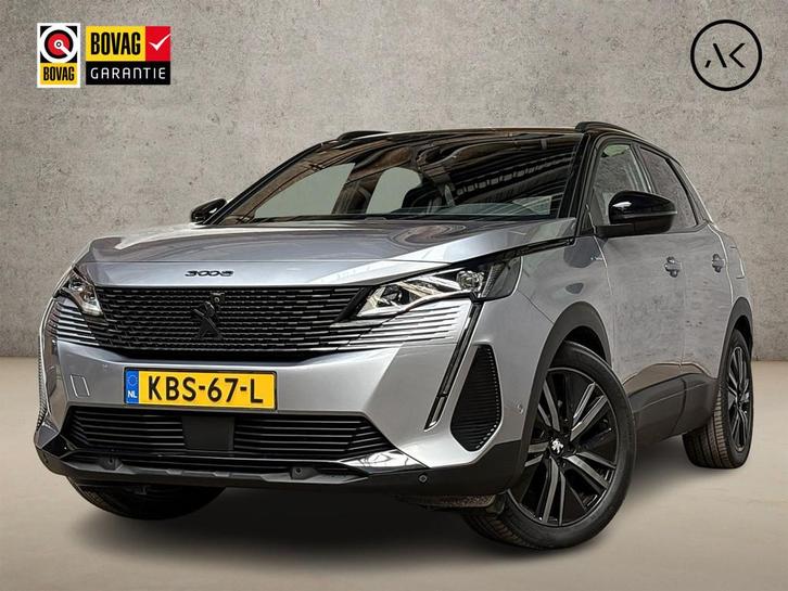 Peugeot 3008 1.6 HYbrid 225 GT 225Pk Automaat (PANORAMADAK,, Auto's, Peugeot, Bedrijf, Te koop, 360° camera, ABS, Achteruitrijcamera