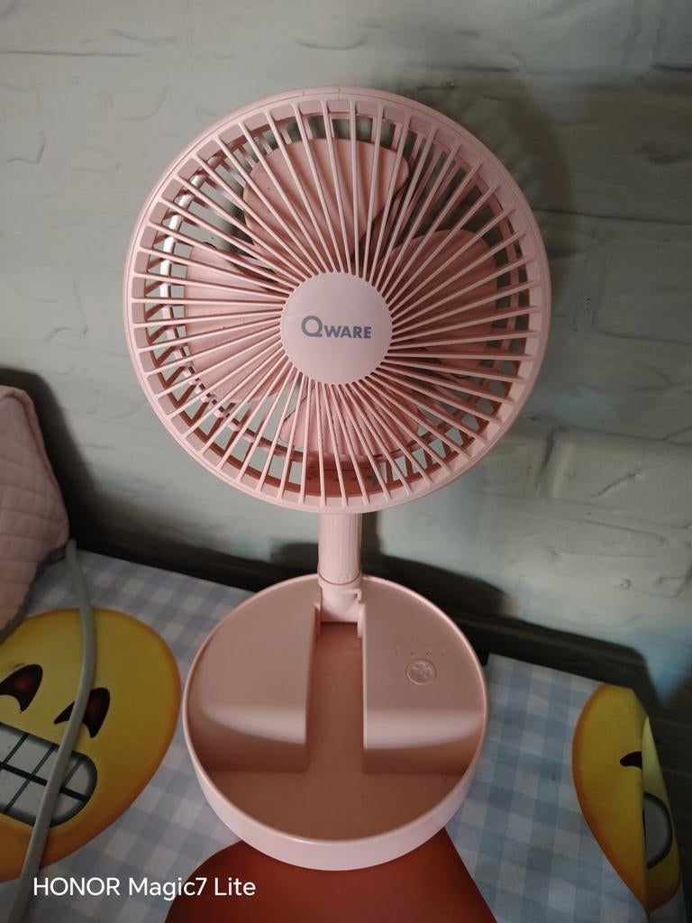 Tafel ventilator, Ophalen, Tafelventilator