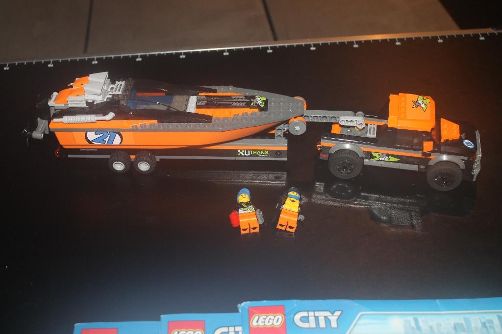 lego city racebootteam 60085, Compleet, City, Lego, Ophalen of Verzenden