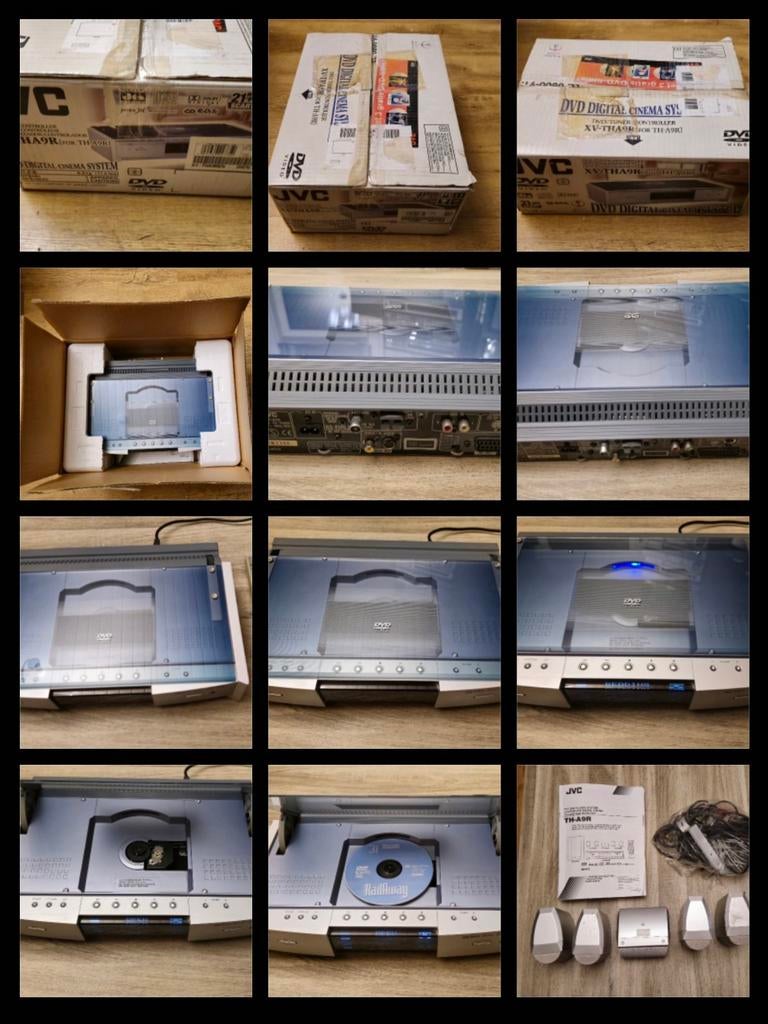 Newstaat JVC X V-THA9R Homecinema Set boxen subwoofer  doos, Ophalen, JVC, 70 watt of meer, Nieuw